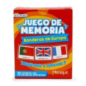 Juego de Memoria. Banderas de Europa